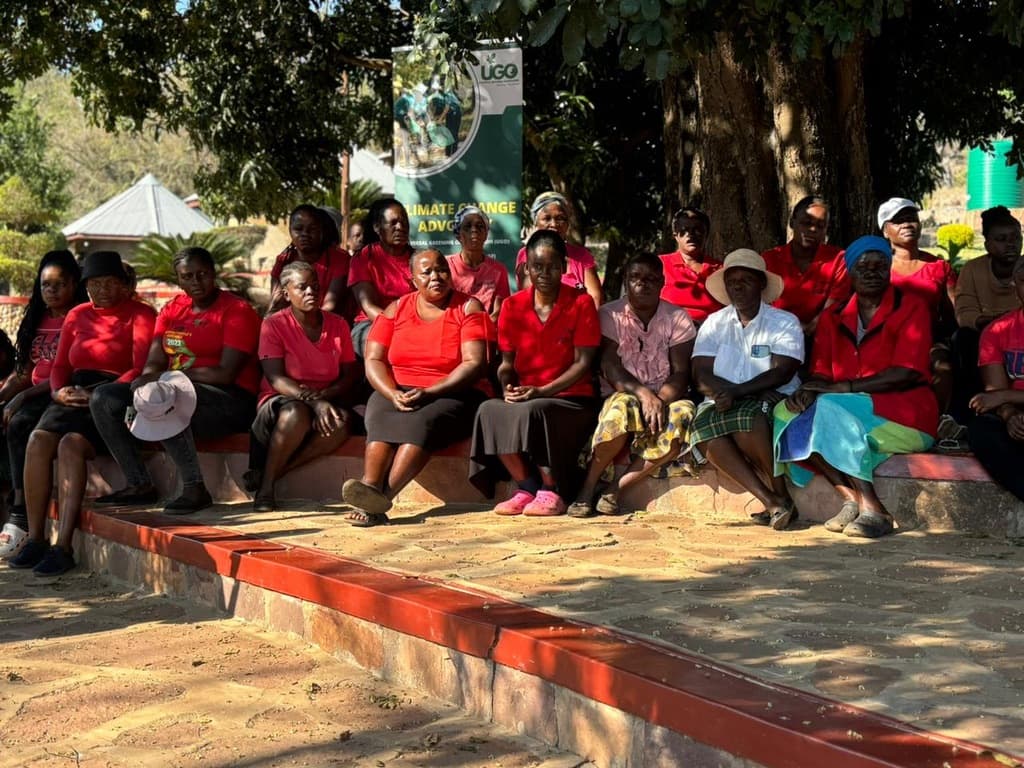 Vhembe community planting trees