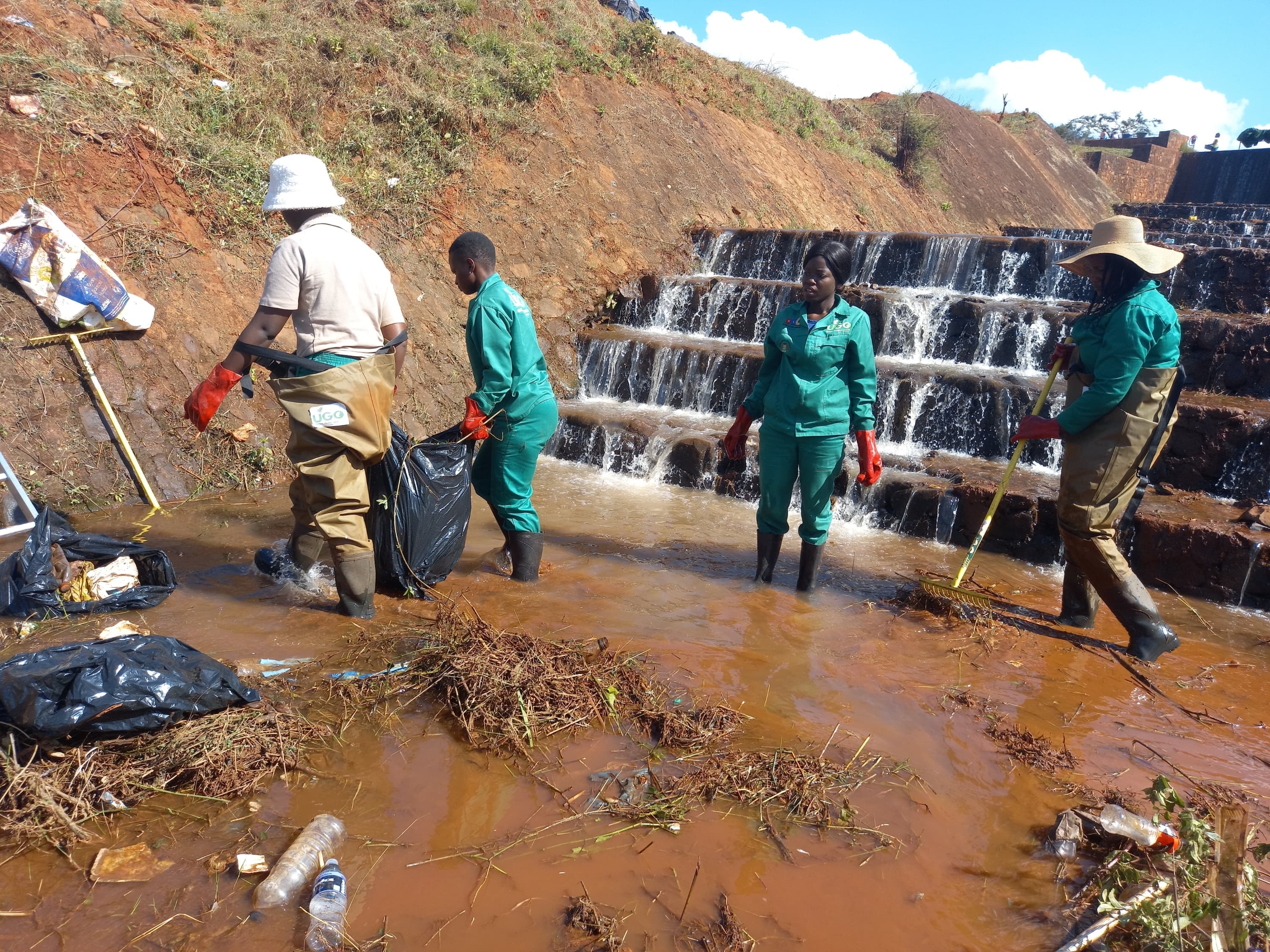 UGO team in the field
